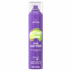 Aussie Instant Volume Hair Spray for Wavy Hair and Straight Hair  10 oz