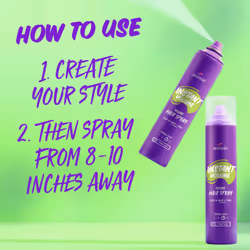Aussie Instant Volume Hair Spray for Wavy Hair and Straight Hair  10 oz