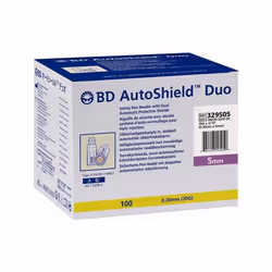 BD Autoshield Duo Safety Pen Needles 5mm 30G x 100