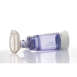Philips OptiChamber Diamond HH1306 Valved Holding Chamber with Child Mask (0-18m)