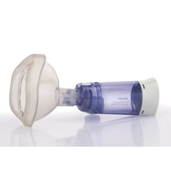 Philips OptiChamber Diamond HH1308 Valved Holding Chamber with Standard Mask