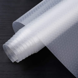 HooTown Shelf Liner Kitchen cabinet Drawer Mats 236 Inch Wide x 65 Feet Long  Non Slip EVA Plastic Water Resistant Pad for Bathr