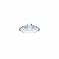 CORNINGWARE French White 1-1/2-qt Fluted Round Glass Cover