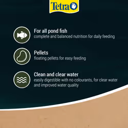 Pond Fish Food Pellets 240g - biologically balanced for pond fish