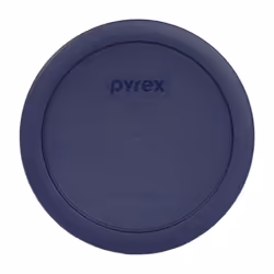 Pyrex 4 Cup Round Plastic Cover  Navy Blue