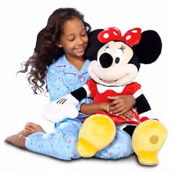 Disney Store Red Minnie Mouse 25"""" Large Plush New with Tag