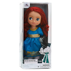 Official Disney Merida Brave 38cm Animator Toddler Doll With Accessory