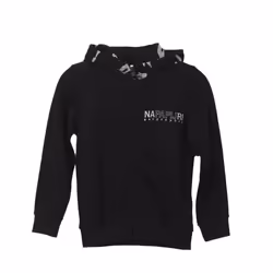 Sudadera Con Cremallera Y Capucha Ga4epv Para Niño - black, 8 AÃOS
