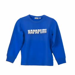 Sudadera Cuello Redondo Ga4epw Para NiÃ±o - blue, 8 AÃOS