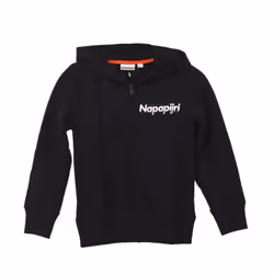 Sudadera Con Capucha Y Cremallera Ga4eq5 Para Niño - black, 8 AÃOS