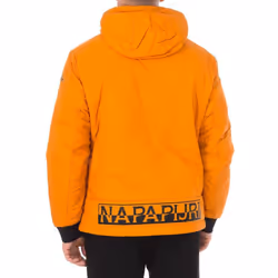 Chaqueta Acolchada Con Capucha Np0a4fm3 Hombre - orange, L