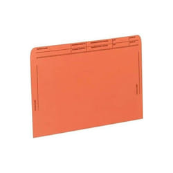 Western State MAQ59547OR Patient File Pocket, Orange - Letter Size - Pack of 50