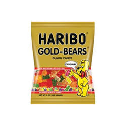 Haribo HRB30220 Gold-Bears Gummi Candy, Multicolor