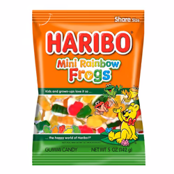 Haribo Mini Rainbow Frogs (142g)