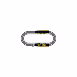 Scalextric C8511 Track Extension Pack - 1x Leap (Ramp Up and Ramp Down) 2 Straight 2 Side Swipes Borders Barriers
