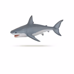 Papo - hand-painted - figurine - Marine Life - White Shark Figure-56002 - Collectible - For Children - Suitable for Boys and  ...