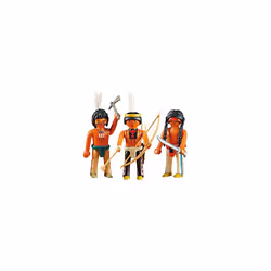 3 Native American Warriors 6272