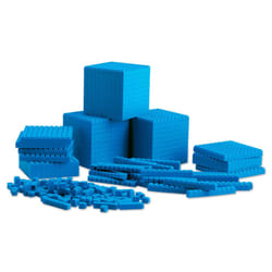Learning Resources Interlocking Base 10 Class Set  Multi LER6358  10 L x 10 W x 10 H mm