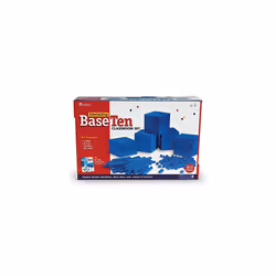Learning Resources Interlocking Base 10 Class Set  Multi LER6358  10 L x 10 W x 10 H mm