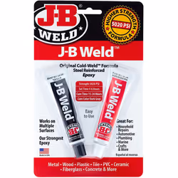 J-B Weld 8265SUK - Carded (2) 1 oz. Twin Tubes