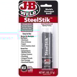 JB Weld SteelStik 8267UK - Carded 2 oz. (3.25 inch) Putty Stick