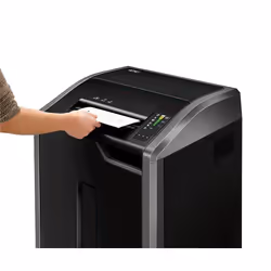 Fellowes 425Ci paper shredder Cross shredding 30 cm Black, Silver - Additional view 4