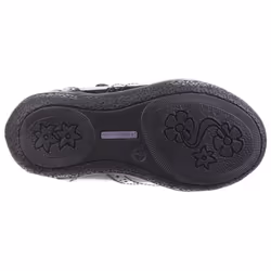 ) Hush Puppies Rina Junior Patent Leather Girls's Patent Black Shoes - Black, 11 (Adults'