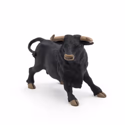 Papo -Hand-Painted - Figurine -Farmyard Friends -Andalusian bull -5105
