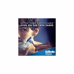 Gillette Mach3 Turbo Cartridges, 4 Count