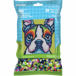 Perler Pattern Bag-Rainbow Terrier