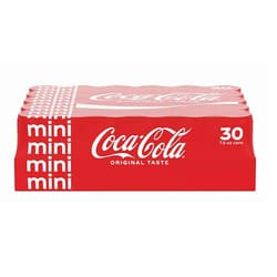 Coca-Cola Mini Cans 7.5 fl. oz., 30 pk.