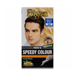 Bigen Speedy Men's Permanent Hair Colour Natural Brown 104