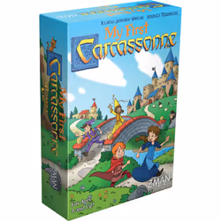 My First carcassonne Board game - colorful Tile-Placing Fun for Kids of All Ages Medieval Strategy game for Family game Night ...
