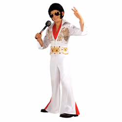 Rubie's Deluxe Elvis Child Costume Large Size One Color