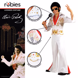 Rubie's Deluxe Elvis Child Costume  Large Size  One Color