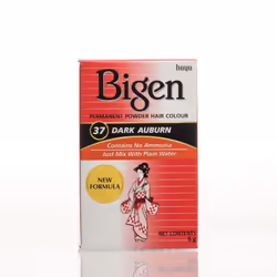 BIGEN Permanent Powder Hair Dark Auburn 37