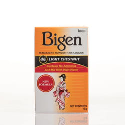 BIGEN Permanent Powder Hair Colour Light Chestnut 46