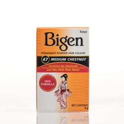 BIGEN Permanent Powder Hair Medium Chestnut 47