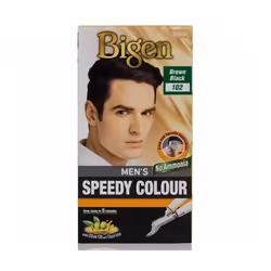 Bigen Speedy Men's Permanent Hair Colour Brown Black 102