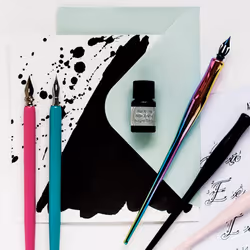 Manuscript Pen Manuscript Oblique Modern Calligraphy Set  Multi
