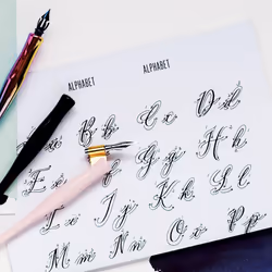 Manuscript Pen Manuscript Oblique Modern Calligraphy Set  Multi