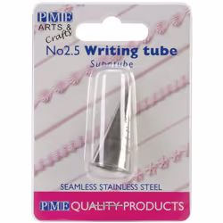 PME Seamless Stainless Steel 25 ST25 Writer Supatube Decorating Tip