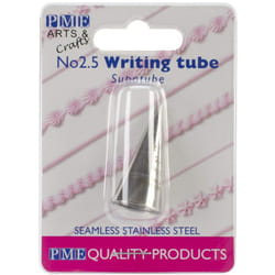 PME Seamless Stainless Steel 25 ST25 Writer Supatube  Decorating Tip