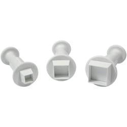 PME Plunger Cutters  Square  3Pack