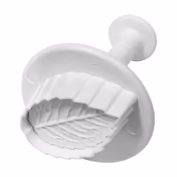 PME Plunger Cutters  Veined Rose Leaf
