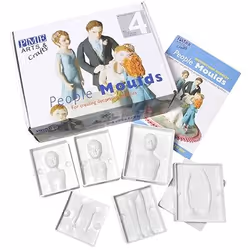 PME PM641, Doll baking mould, Rectangular, White, 131 mm, 8 mm, 180 mm