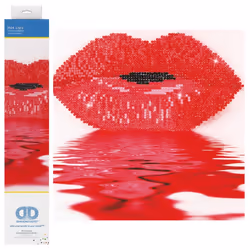 Diamond Dotz Hot Lips Diamond Painting Kits for Adults - Diamond Art Kits a Relaxing Creative Craft Kit with Dotz Gems 11.8"" ...