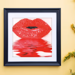Diamond Dotz Hot Lips Diamond Painting Kits for Adults - Diamond Art Kits a Relaxing Creative Craft Kit with Dotz Gems 11.8""""x11.8""""