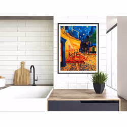 Diamond Dotz Kit Intermediate Cafe AtNight Vangogh 42 x 52cm
