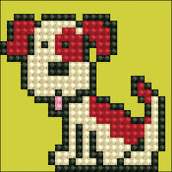 Diamond Dotz DDS.018 Fido Artwork Kit  Multicolor